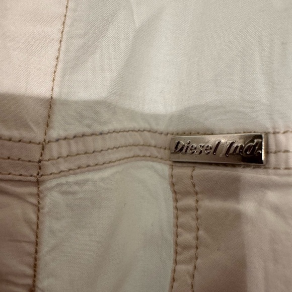 COPY - Diesel Industry man bottom down silver snap brand new shirt size XL - Picture 5 of 5